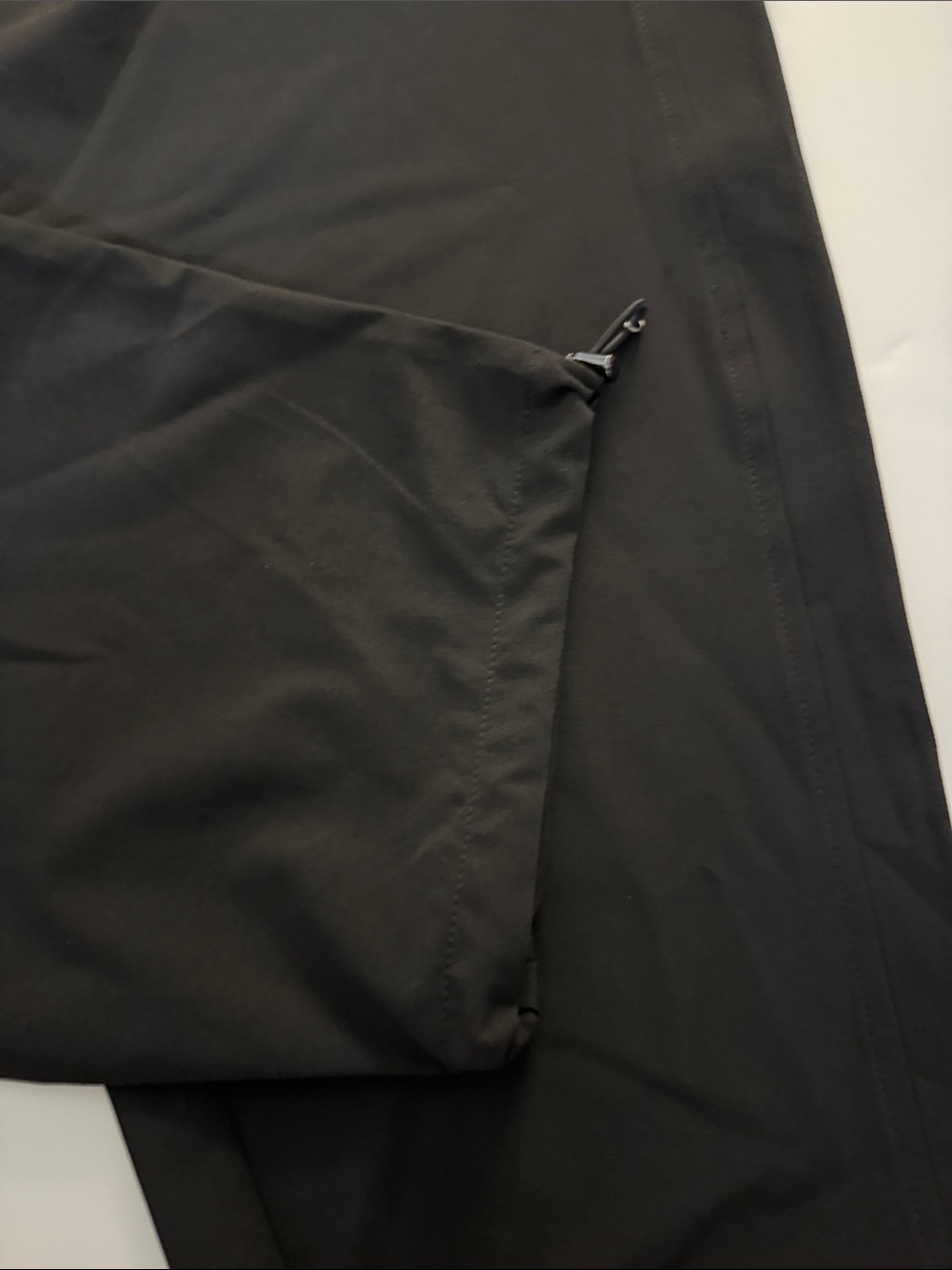 Black Stretch Active Pants - Picture 2 of 4